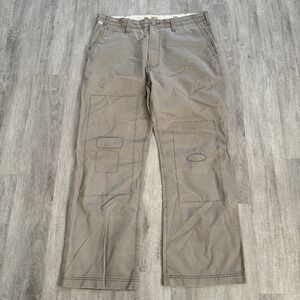 Vintage Levis Pants Men 38x32 Tab Twills Loose Boot Cut Baggy Wide 90s Y2k Gray